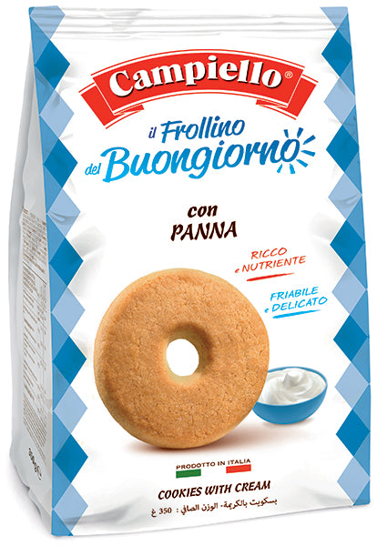 Frollino cookies with cream