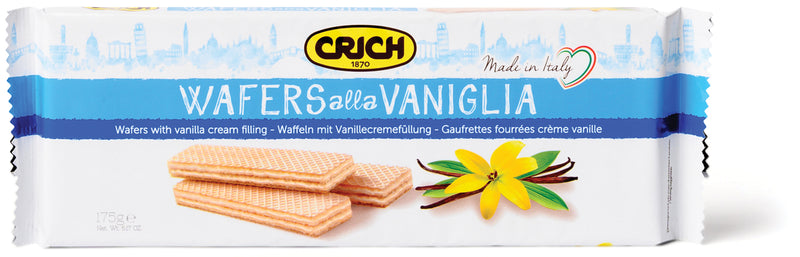 Wafers with vanilla